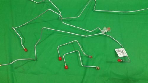 02-05 Ford Ranger 4wd /& All Wheel ABS Front Brake Line Kit; Stainless