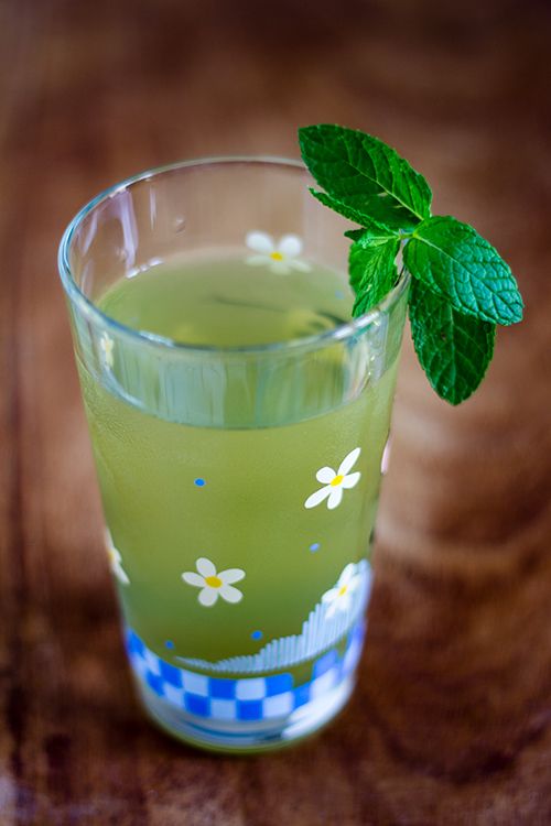 Sciroppo di menta fatto in casa