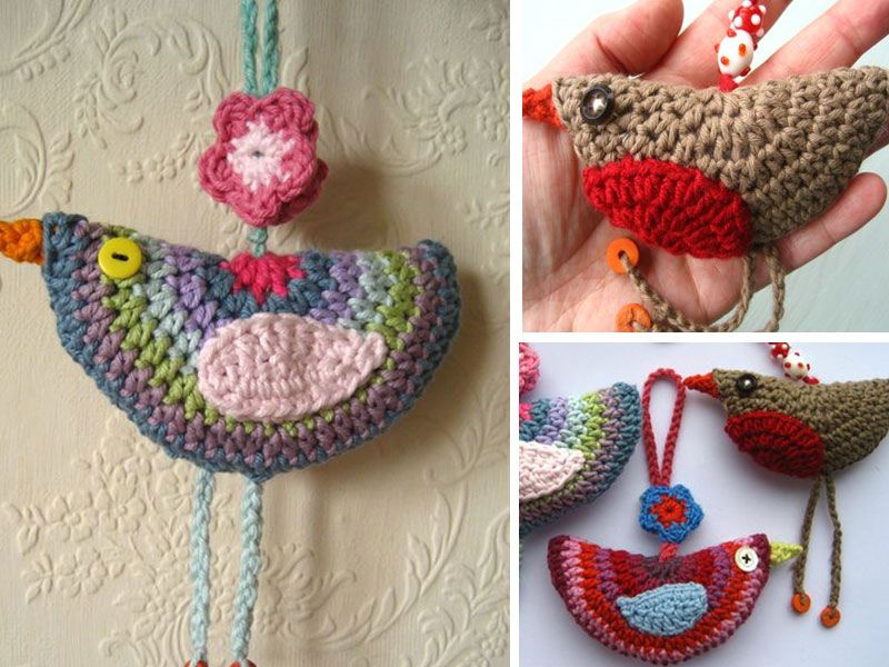 This Birdie Decorations Crochet Free Pattern is as simple and easy pattern which is a great decoration for your home. Make one know with the free pattern provided by the link below. Rainbow Christmas Tree, Rainbows Christmas, Crochet Amigurumi, Knit Crochet, Crochet Hats, Crochet Animals Free Patterns, Free Crochet Pattern, Mini Christmas Stockings, Crochet Elephant