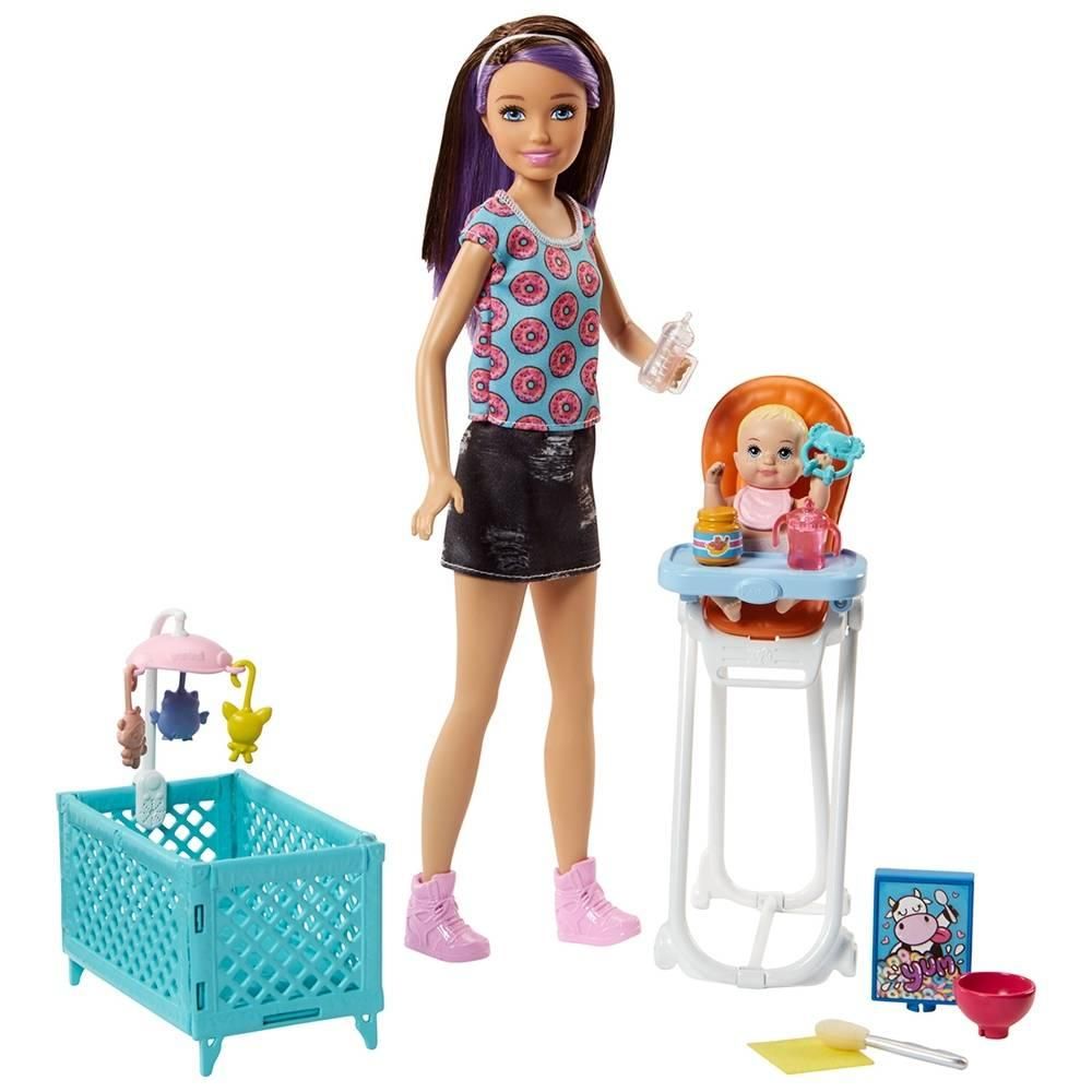 Valentines #AdoreWe #Walmart Mexico - #Walmart Mexico Barbie mattel niñera camiseta de donas - AdoreWe.co… | Barbie playsets, Original barbie doll, Barbie skipper