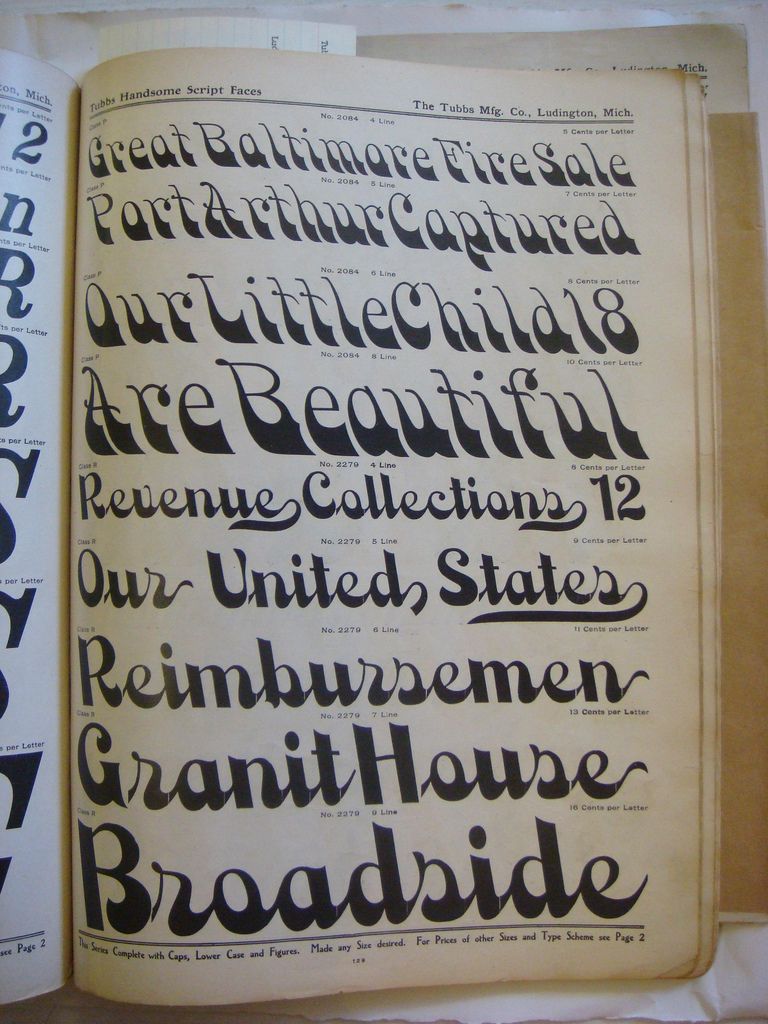 Tubbs Scripts Lettering Ludington Typography