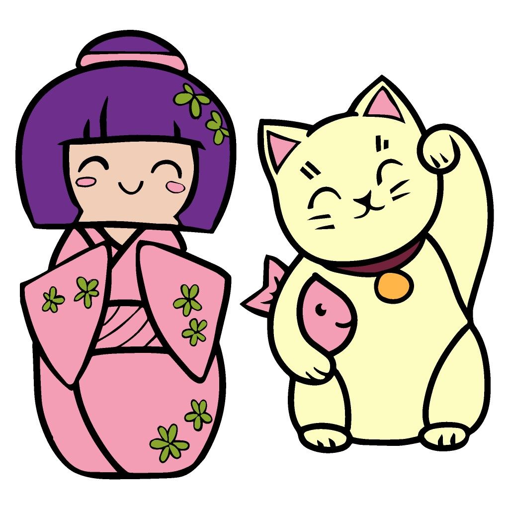 Download Meneki Neko in 2020 | Coloring book app, Happy colors ...