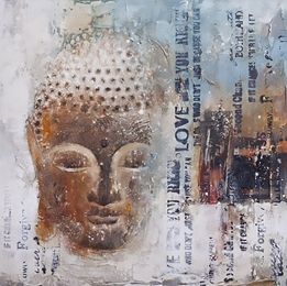 buddha tavla canvas
