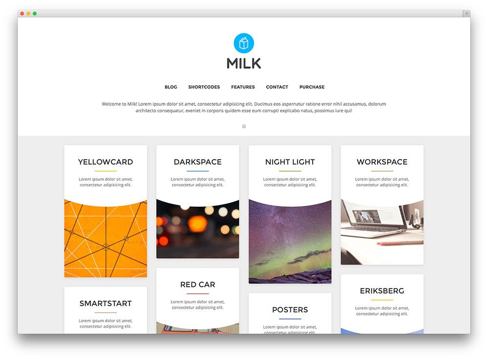 blogger portfolio theme