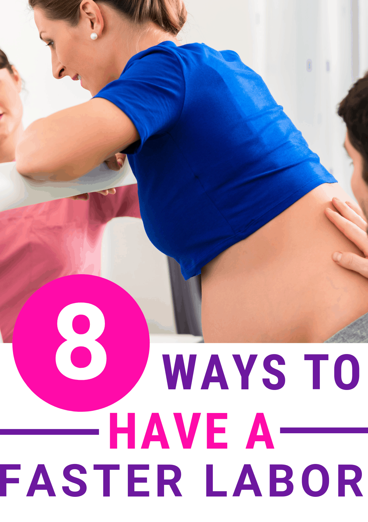 Are you looking for ways to safely and naturally have a faster labor? Even if you're a 1st time mom, these tips have got you covered! Click to find out how to speed up the labor process. #labor #childbirth #delivery #baby #mom Third Pregnancy, Pregnancy Advice, Pregnancy Checklist, Pregnancy Books, Pregnancy Belly, Pregnancy Quotes, 1st Time Moms, Baby Time, Pregnancy