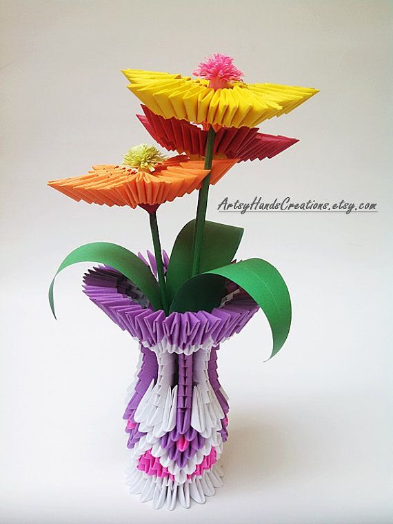 florero origami 3d paso a paso 3d origami flower vase 3d origami vase with flowers 3d florero origami 3d paso a paso 3d origami flower vase 3d origami vase with flowers 3d
