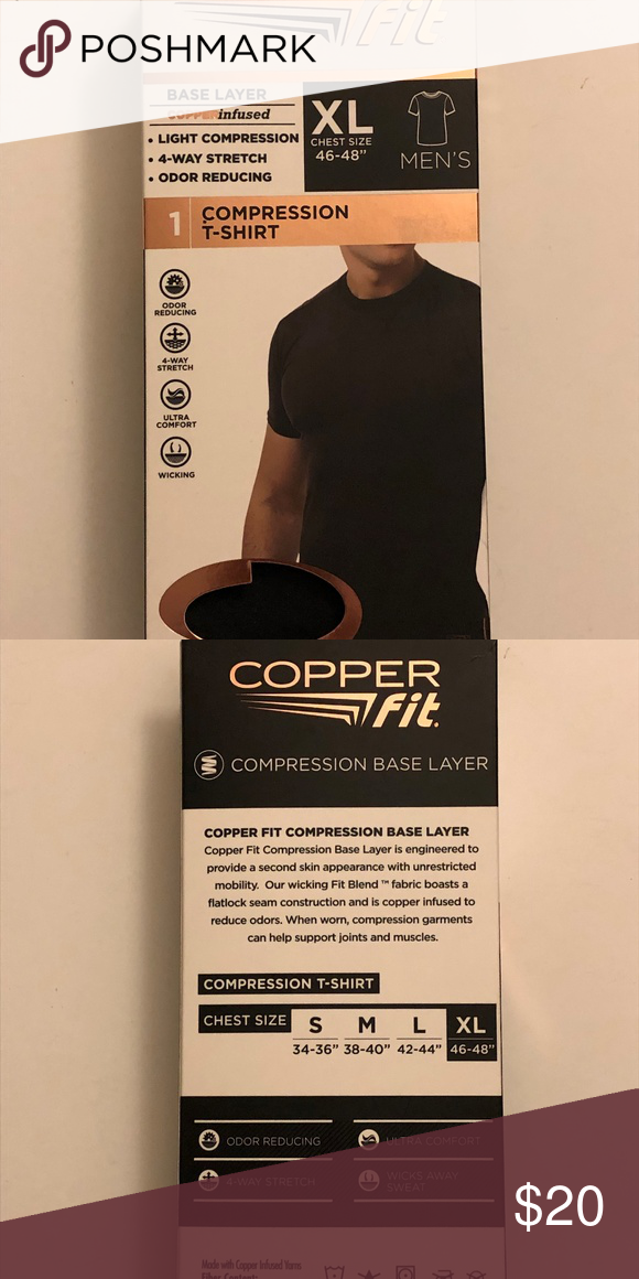 copper fit tee shirts