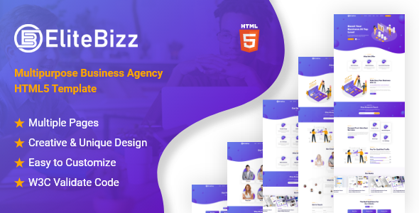 EliteBizz - Multipurpose Business Agency HTML5 Template ⠀ EliteBizz – Multipurpose Business Agency HTML5 Template EliteBizz is a Creative, Multipage, and Responsive website template built using Bootstrap framework along with HTML5 and CSS3 for Business Ag... ⠀ # #corporateagency #designagency #digitalmarketing #geekcodelab #sitetemplates #themeforest #webdesignagency #websitetemplate #agency #business #corporate #creativeagency #marketing #portfolio Css Website Templates, Html Templates, Web Design Agency, Web Design Company, Image Font, Html5, Themeforest, Wordpress Theme
