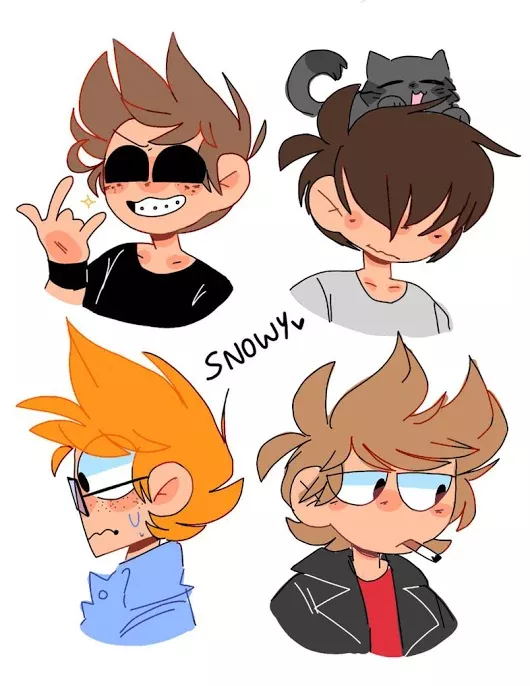 High school Eddsworld (All I know is images for Edd and Tom
