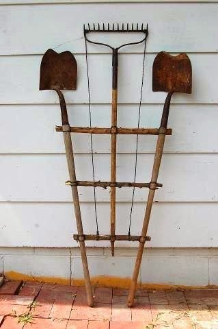 25 Amazing Ways To Repurpose Old Garden Tools Old Garden Tools