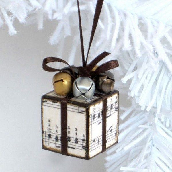 20+ DIY Weihnachtsverzierung Tutorials & Ideen - #amp #christmas #DIY #Ideen #Tutorials #Weihnachtsverzierung #musicdecor