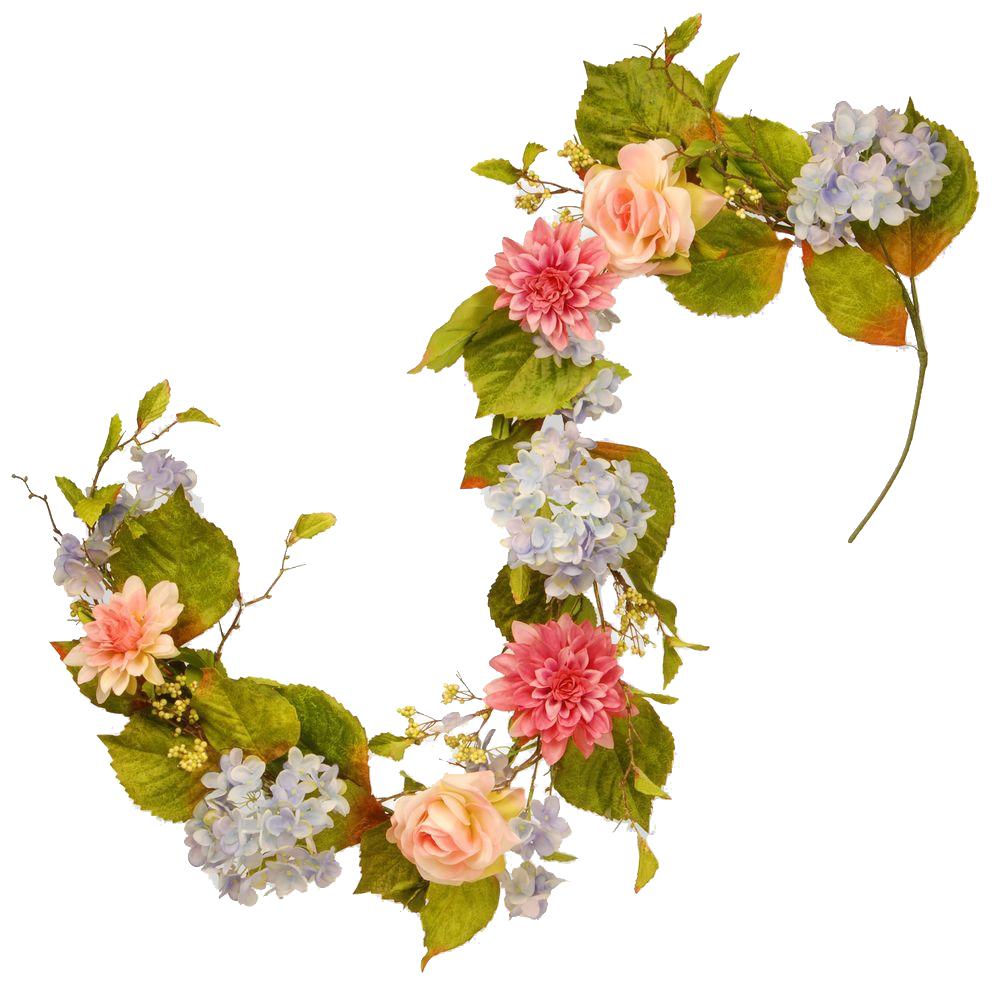 National Tree 60 Spring Flower Garland