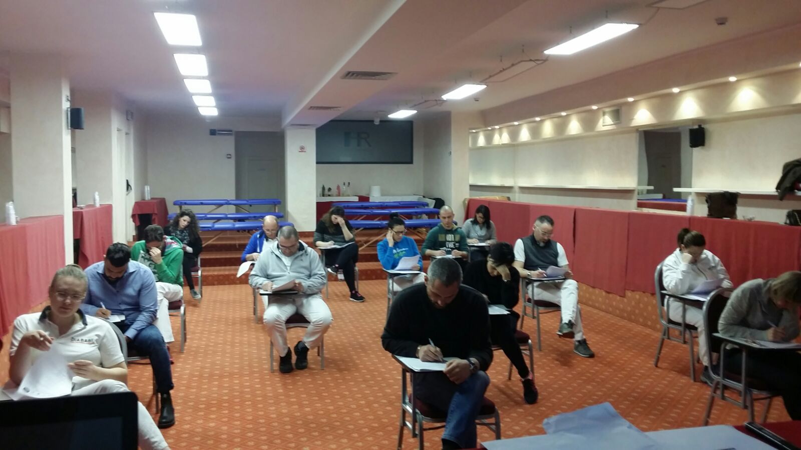 Therapist, Conference Room, Basketball Court, Europe