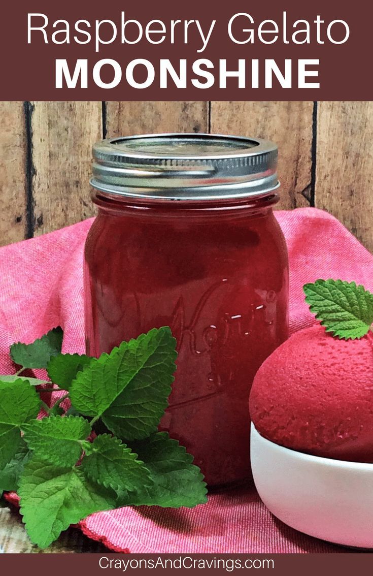 An Easy Homemade Moonshine Recipe With Everclear Raspberries Sugar An Easy Homemade Moonshine Recipe With Everclear Raspberries Sugar Mint And Vanilla This Sweet Refreshing Raspberry Gelato Is A