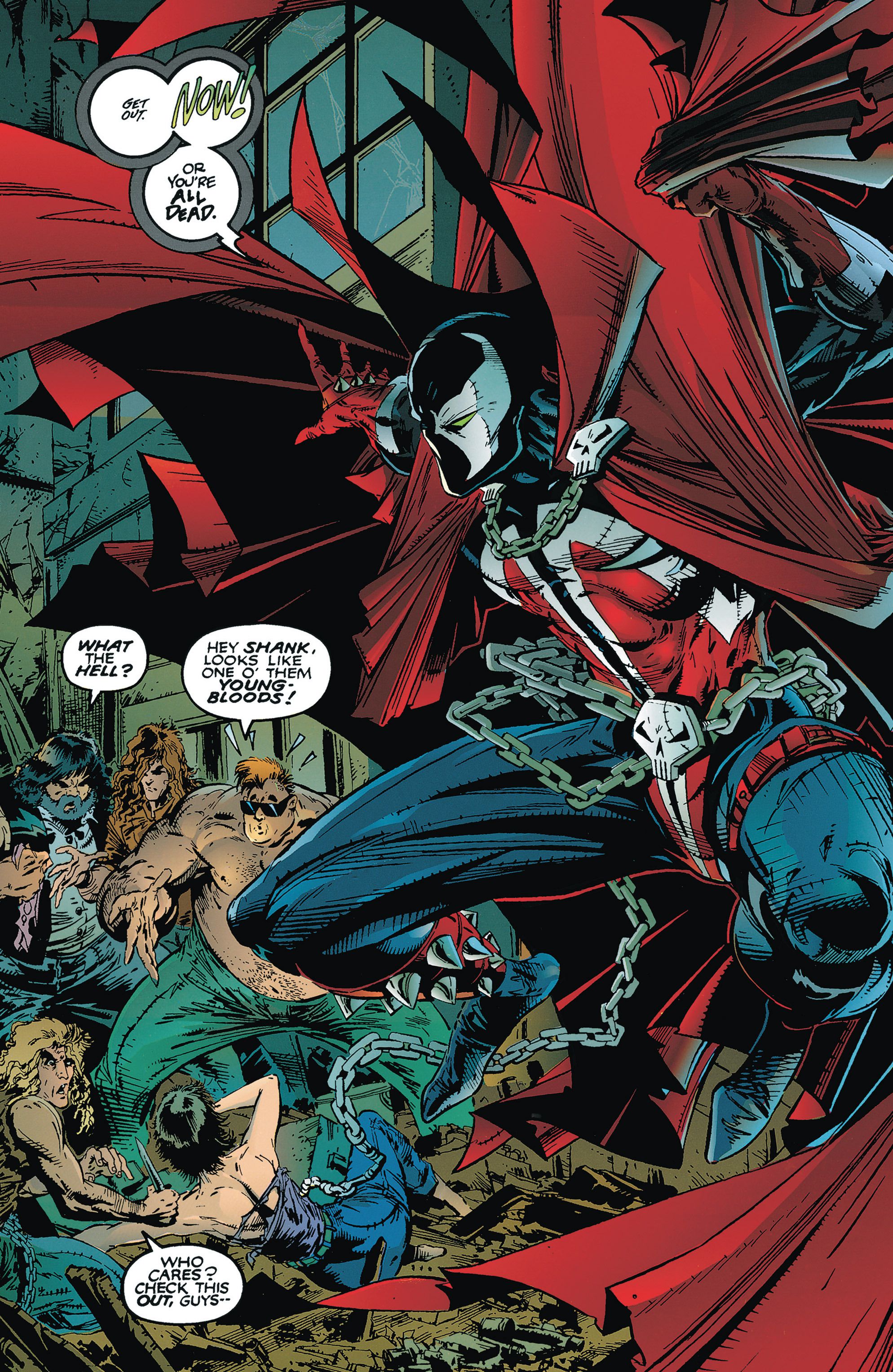Todd Mcfarlane Spawn Spawn Spawn Comics Comic Art