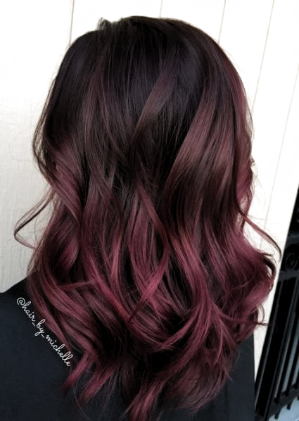 New ideas for hair color short red dark