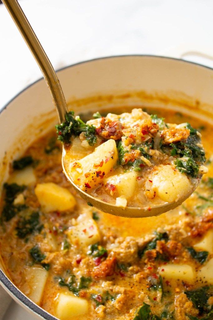 Vegan Zuppa Toscana - This Savory Vegan Savory Vegan, Vegan Soups ...