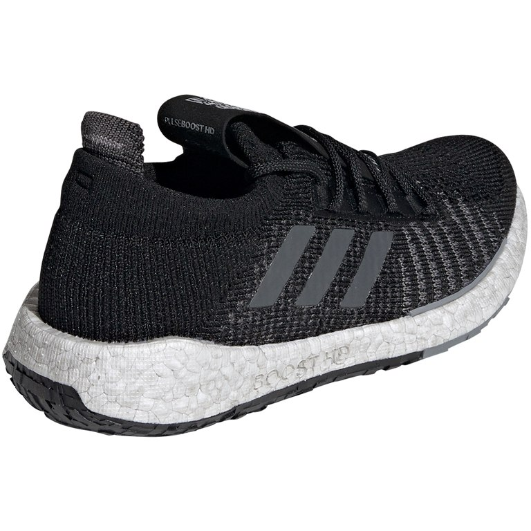 Image Of Adidas Women S Pulseboost Hd Running Shoes Core Black Grey Six Grey Three G26935 Adidas Women Womens Running Shoes Road Running Shoes