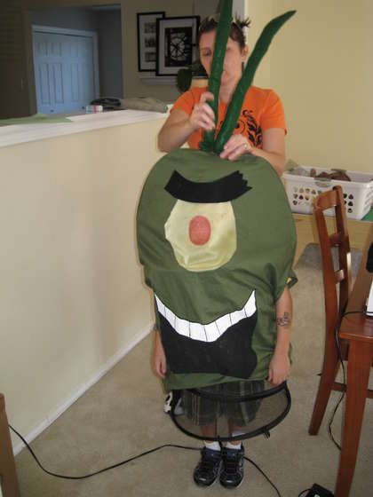 Plankton Spongebob Costume Spongebob Costume Plankton Spongebob Spongebob