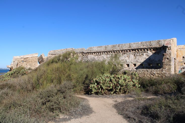 ruinas del fuerte de Santa Catalina