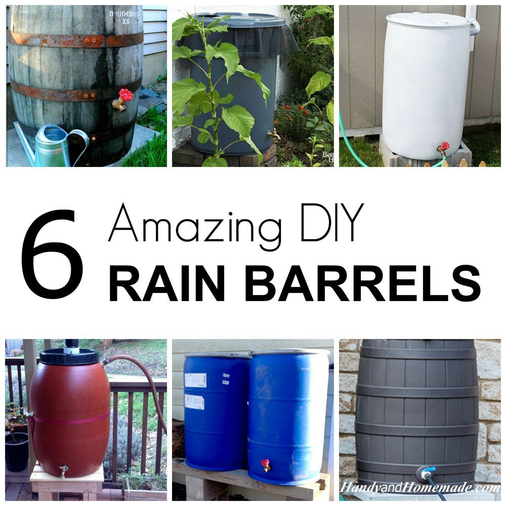diy rain barrel diverter