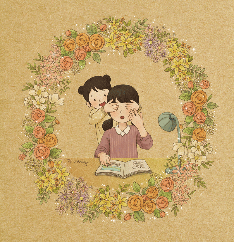 La aventura de crecer junto a una hermana en estas tiernas ilustraciones - Cultura Inquieta