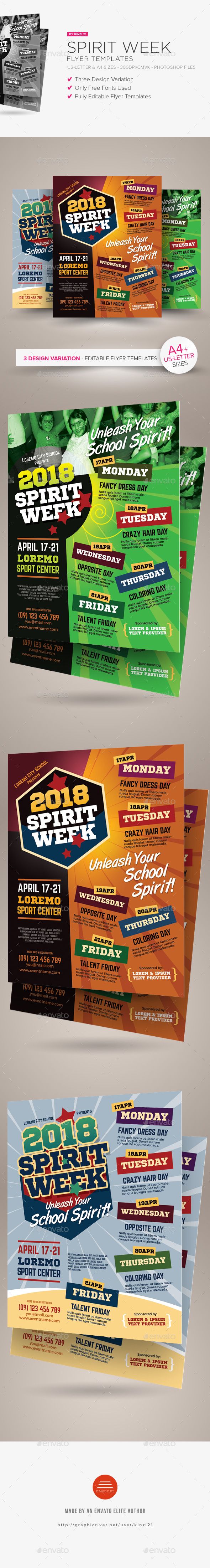 pin by maria alena on flyer flyer template templates flyer design spirit week flyers