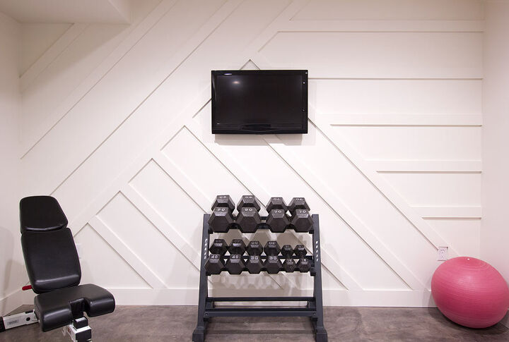 How to Create a Modern Board and Batten Accent Wall DIY