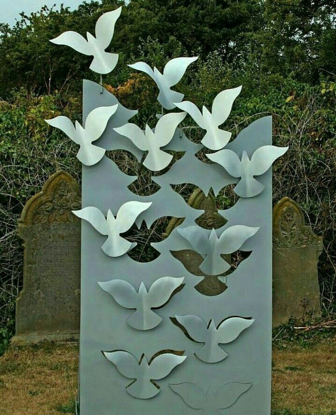 Garden Art With Images Metal Tree Wall Art Metal Wall Art