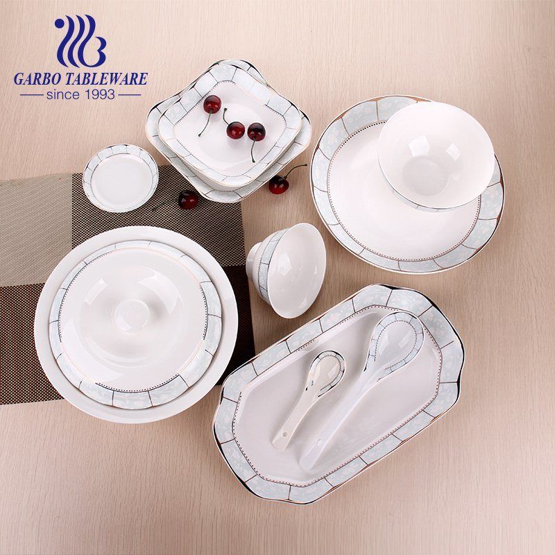 Luxury 50PCS Modern Style Porcelain Dinner Set Bowl Spoon Plate for Home Hotel Use with Cheap Price Material : Ceramic & Porcelain. Color : Multicolor. Feature : Eco-Friendly. Disposable : Non-Disposable. Customized : Customized. Certification : FDA, CIQ. Colors : Cusomized. Packing : Bulk Packing, 48PCS/Carton. Size : H: 22mm, T: 187mm, B: 110mm 7.5inch. Characteristic : Eco-Friendly, Stocked. Cheap Prices, Dinner Sets, 22mm, Fda, Hot Items, Modern Style, Spoon, Bulk, Stoneware