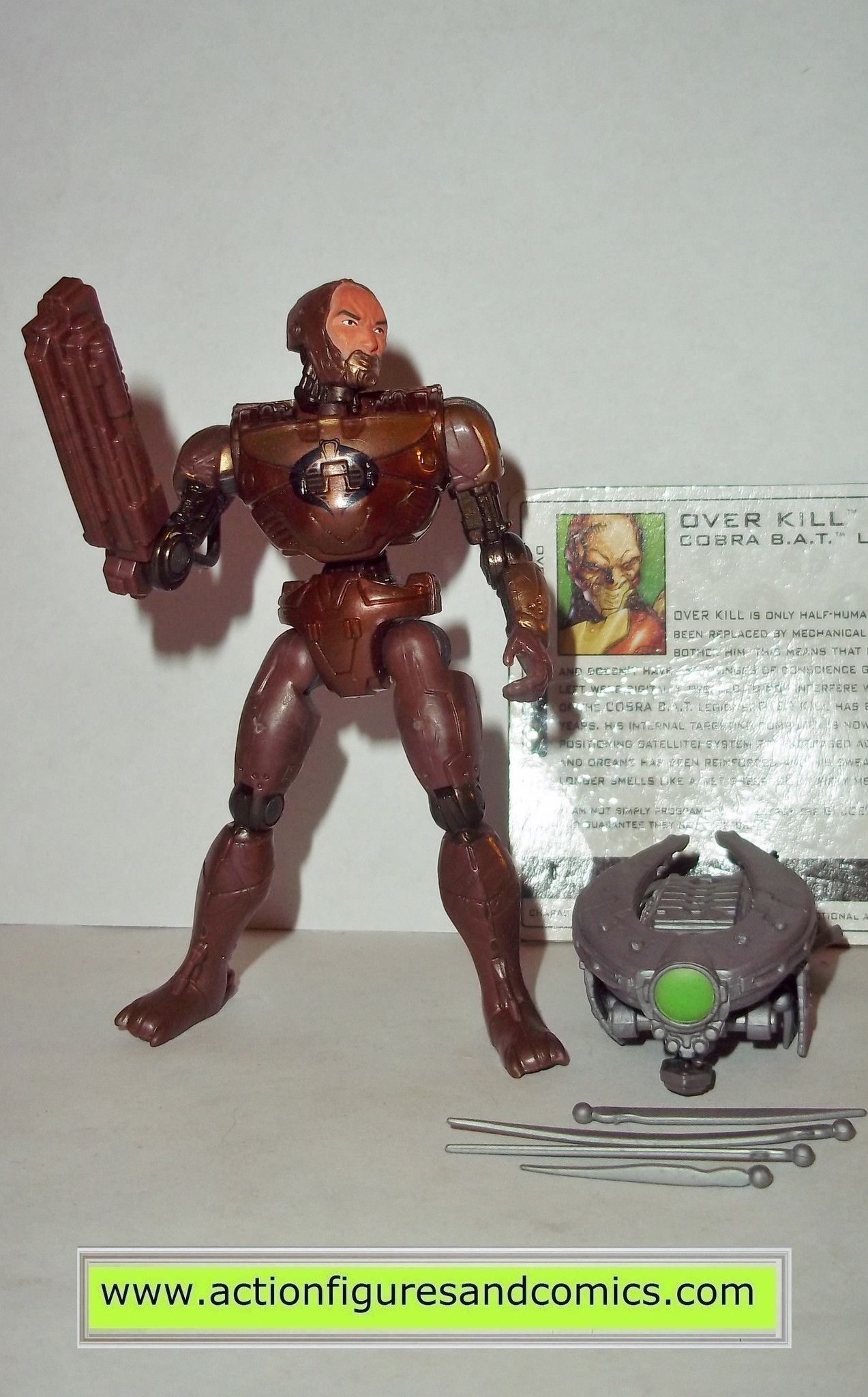 JOE action figure 2005 Over Kill V6 G.I