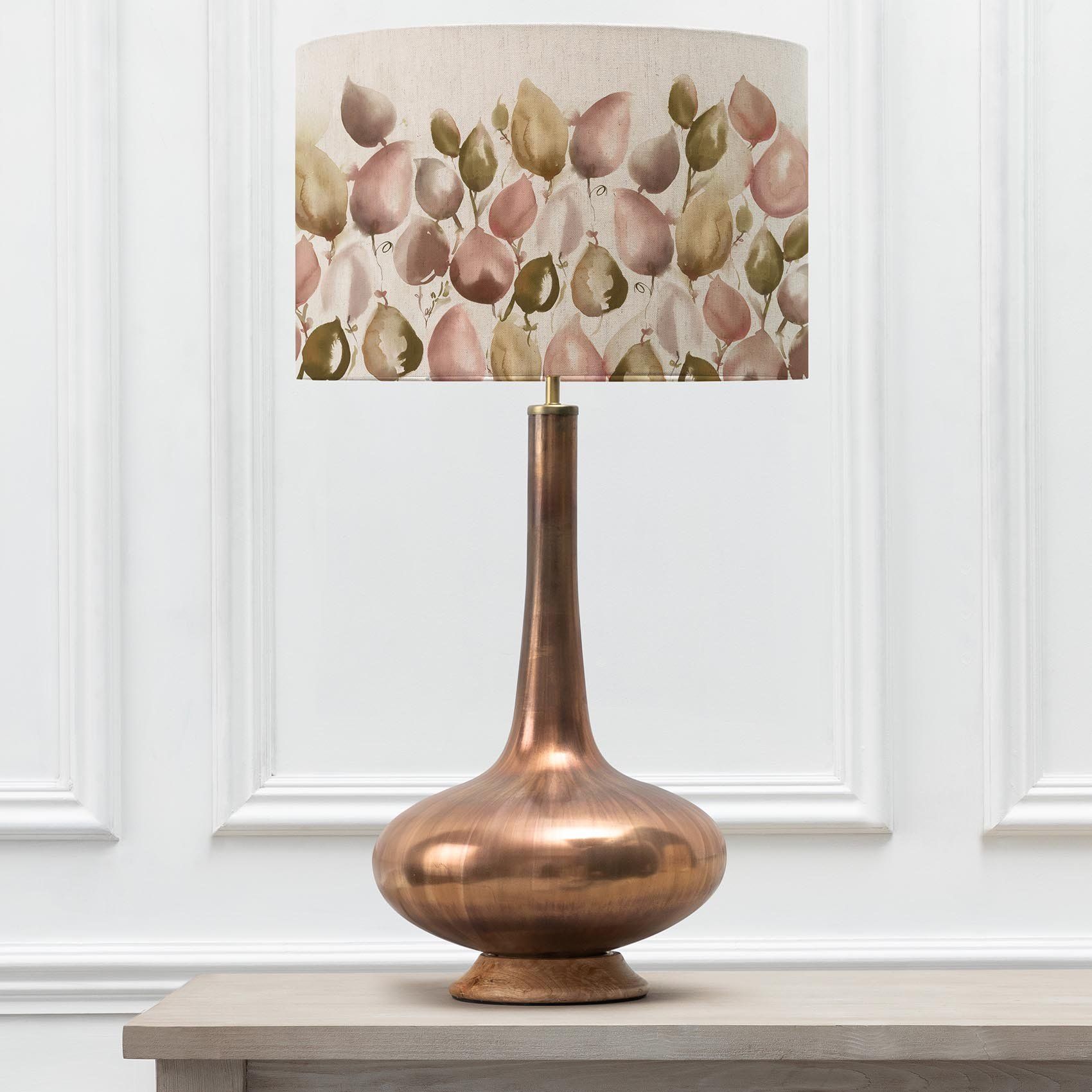 Glinda Table Lamp with Sepal Granite Shade - 37cm