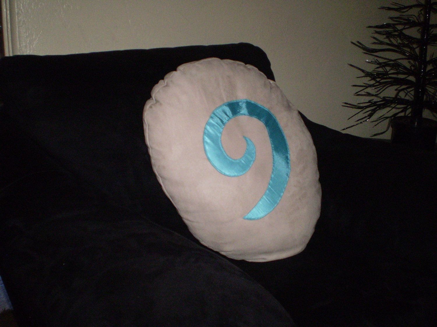 Hearthstone plush pillow. So going to Home is Where the Hearthstone (pillow