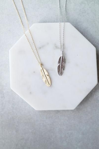 Feather Necklace