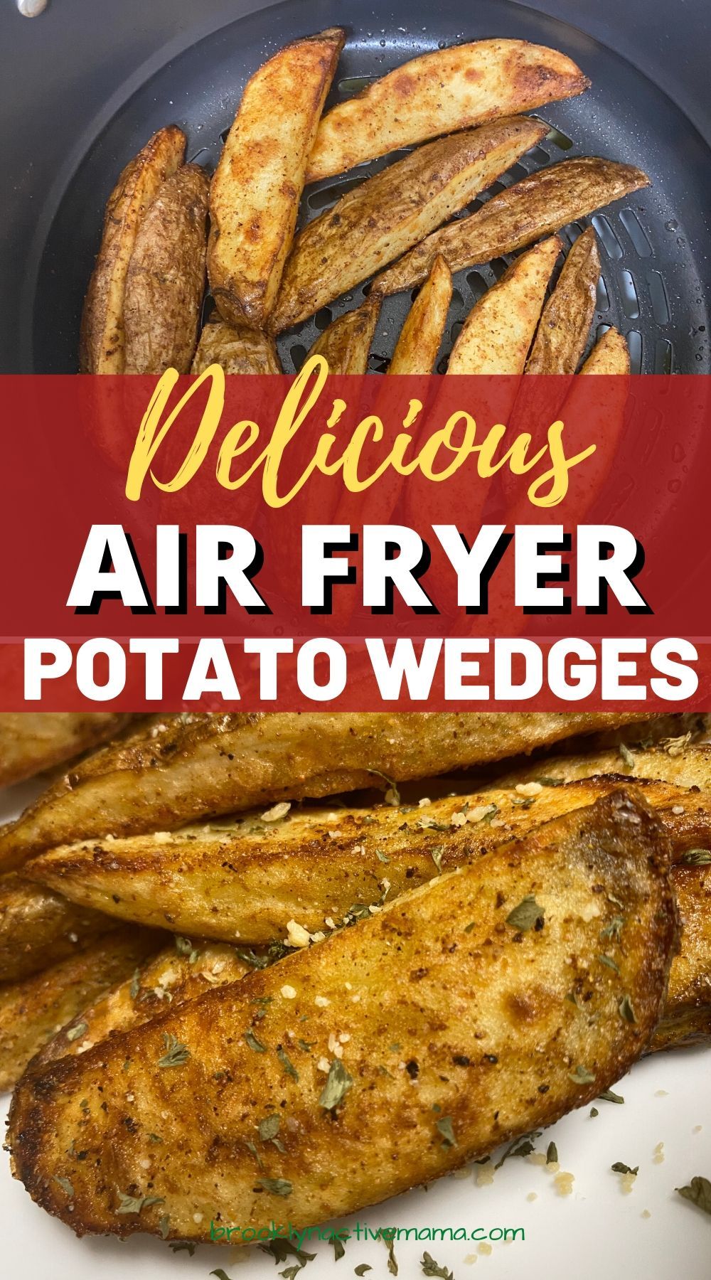 Air Fryer Seasoned Potato Wedges in 2020 Air fryer