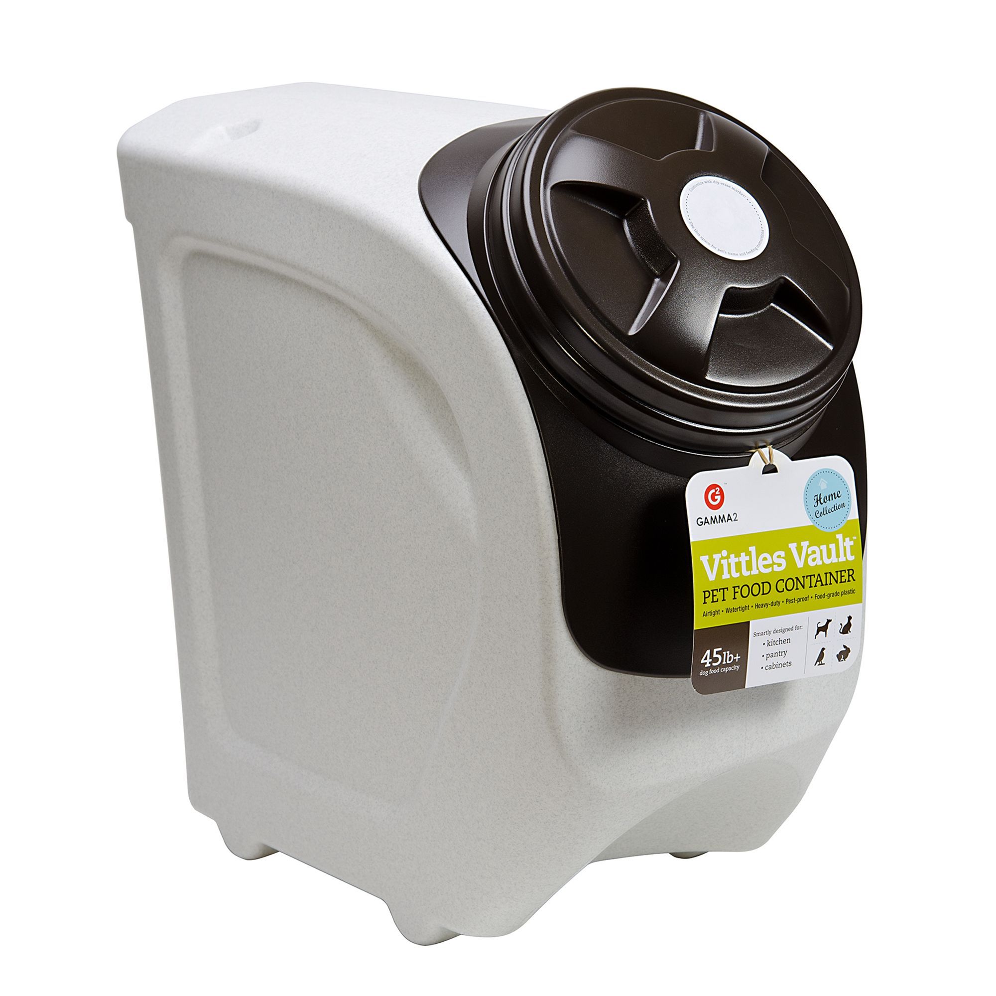 Vittles Vault By Gamma2 Home Stackable Pet Food Container Size 45