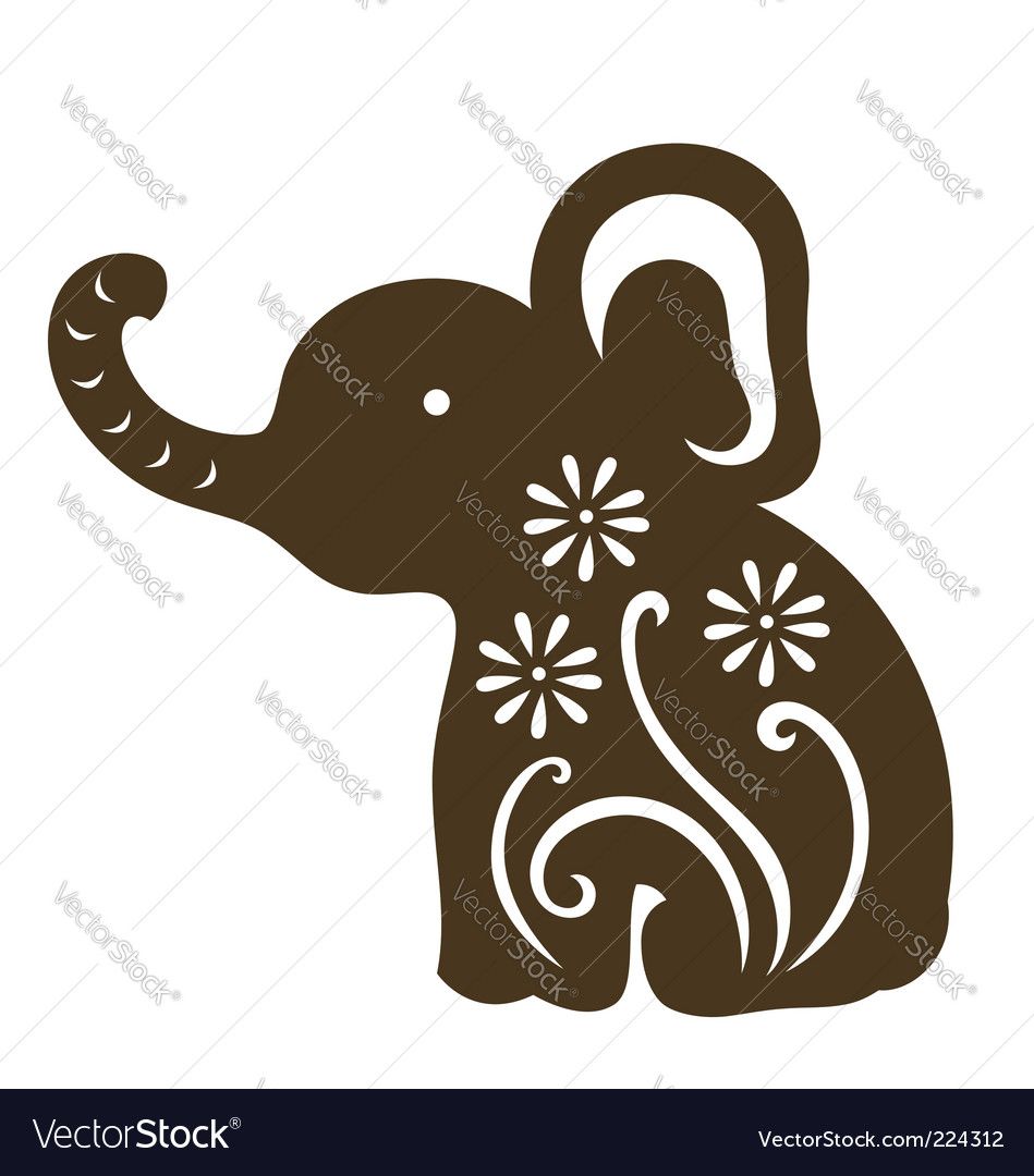 Download Image result for elephant silhouette cartoon | Elephant ...