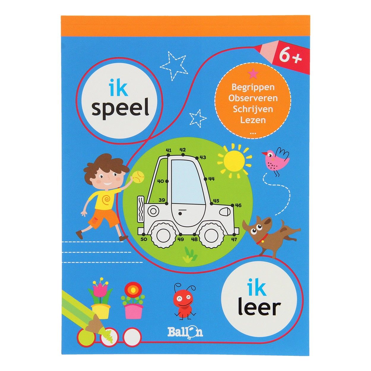In dit Ik Speel Ik Leer staan leuke gevarieerde spelletjes. Deze spelletjes helpen een kind om de leerstof van school te oefenen en uit te breiden. Zo staan er in dit boel telspelletjes, schrijfspelletjes, letterspelletjes en logicaspelletjes. Ook leren kinderen door middel van dit boek observeren en begrippen. Geschikt vanaf 6 jaar.Afmeting artikel: 22,5 x 16 cm - Ik Speel Ik Leer 6+ Jouer, Indigo, Recorded Books, Online Library, Friends Show, Macmillan, Paperback Books, Audiobooks, I Am Awesome