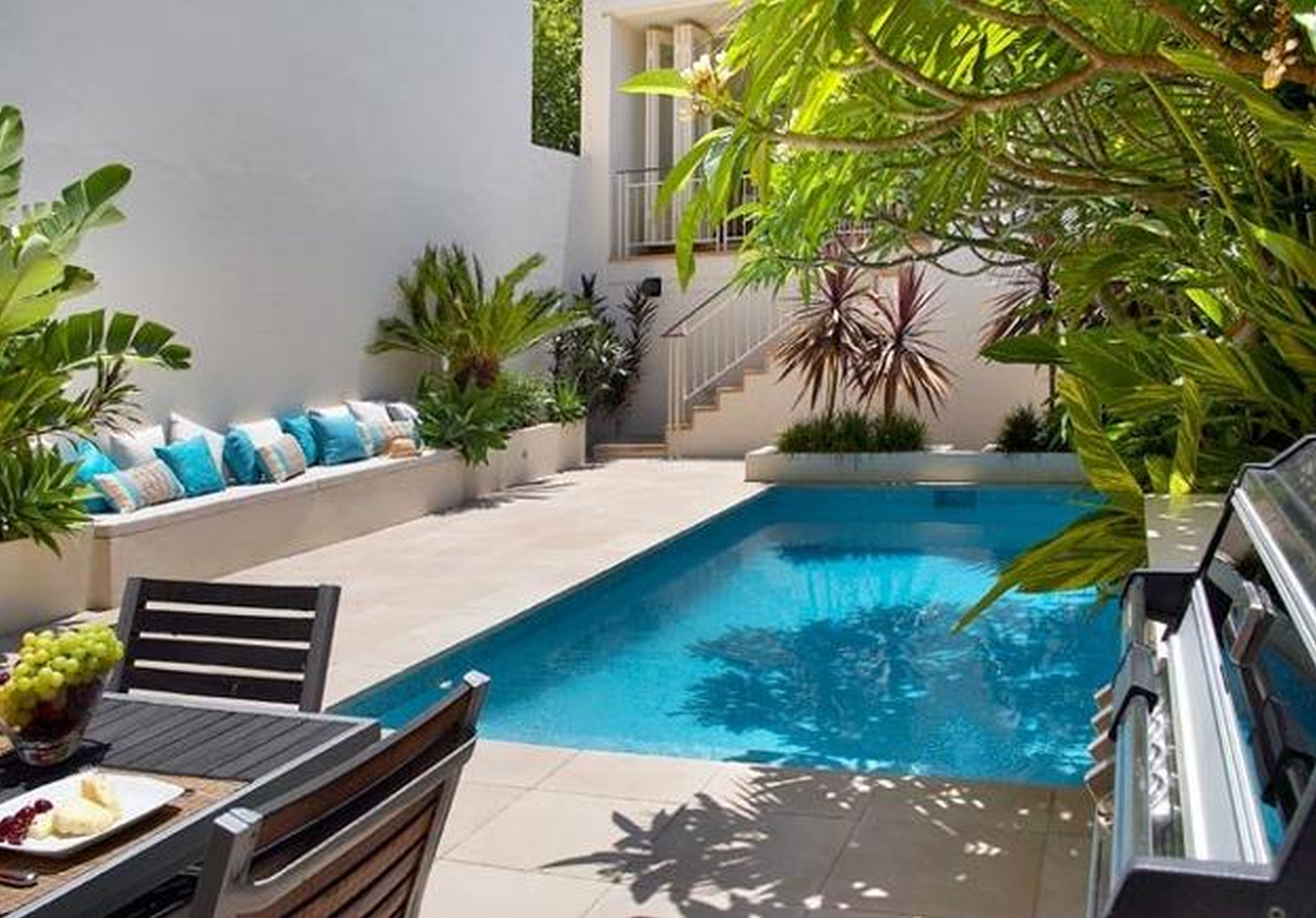 Backyard Pool Giveaway Backyardpool Small Pool Design Simple Pool Small Backyard Pools
