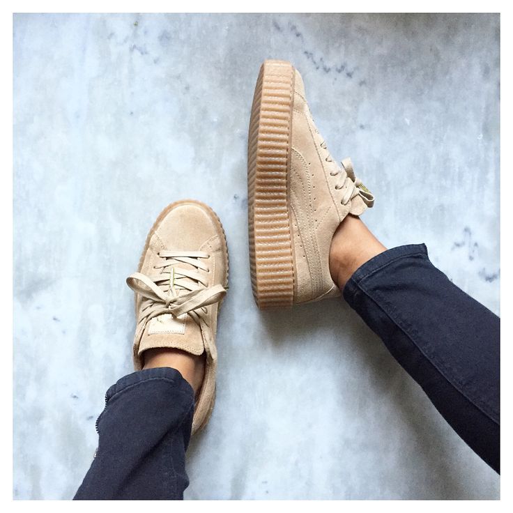 puma fenty creepers beige puma fenty creepers beige