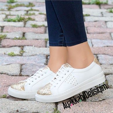 Falis Pul Dore Spor Ayakkabi Bayan Sneaker Ayakkabilar Spor