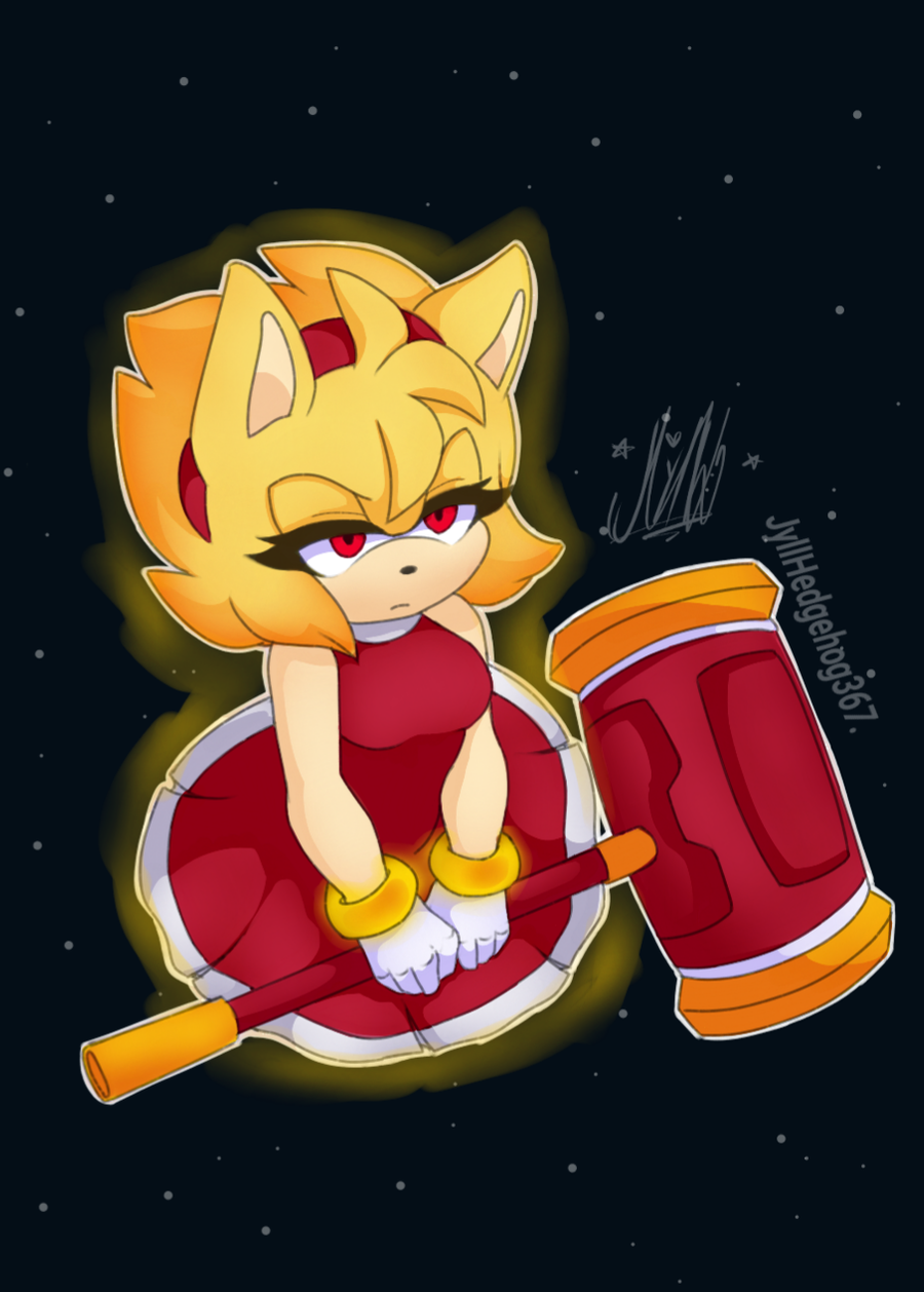 Super Amy By Jyllhedgehog367 On Deviantart Super Amy Rose Amy The Hedgehog Kawaii Anime