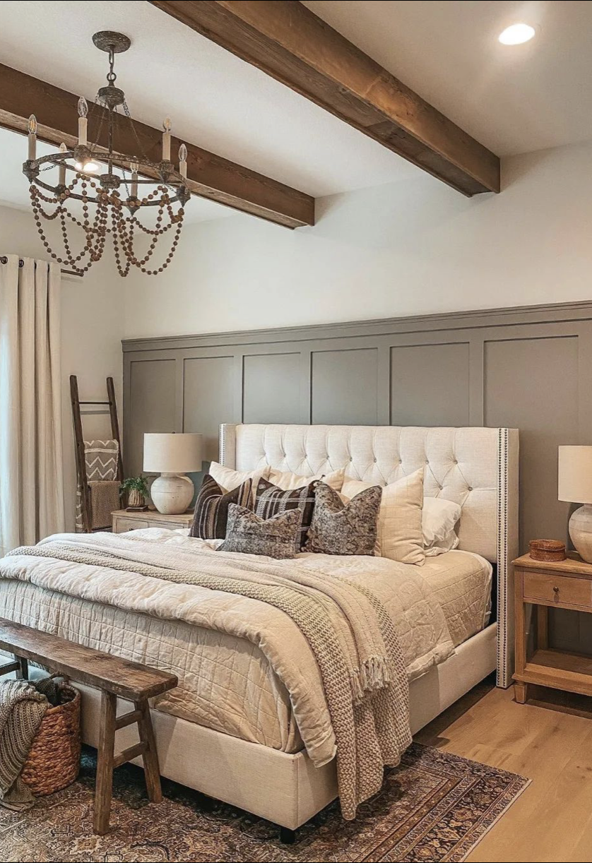 15 Stunning Farmhouse Bedroom Ideas