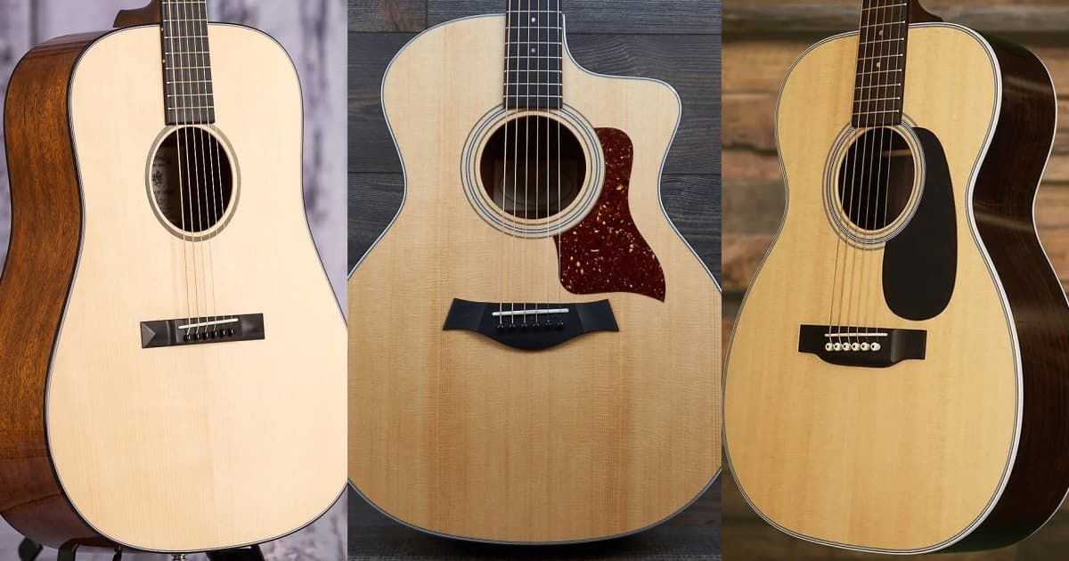 Dreadnought Vs Concert Which Is A Better Acoustic Guitar Variant Best Acoustic Guitar Guitar Guitar Chords For Songs