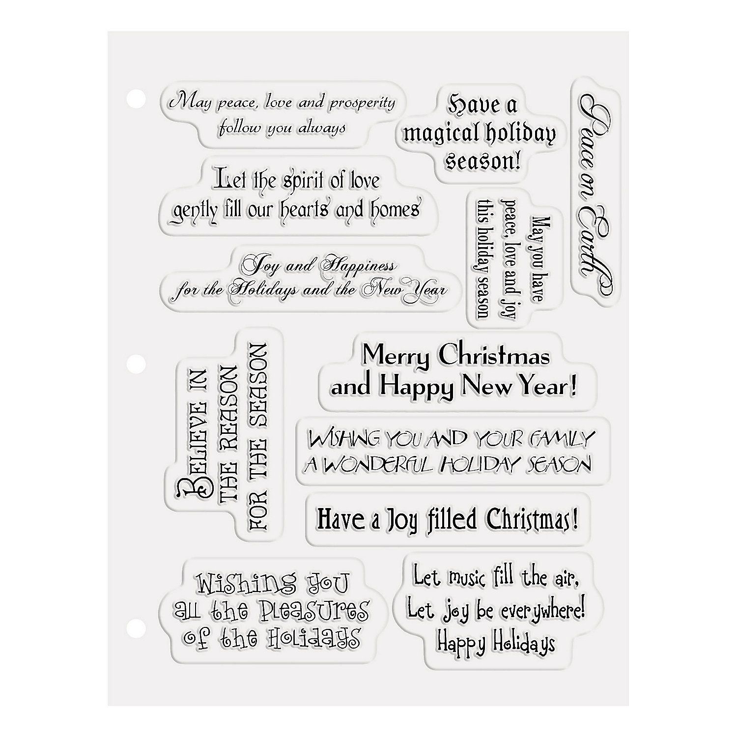 oriental trading card sayings christmas card sayings