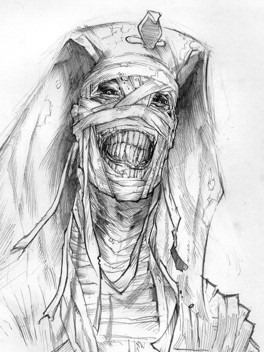 cursed-king-line-art-small.jpg (538×719) John Amor | Egypt tattoo, Egyptian tattoo, Scary art