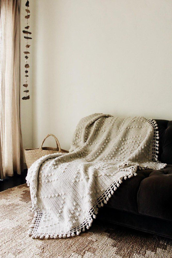 Domino Coverlet Crochet pattern by Two of Wands Domino Coverlet Crochet pattern by Two of Wands