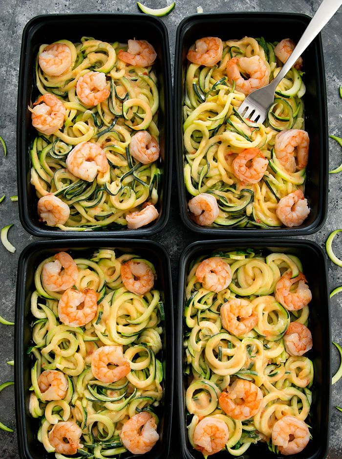Skinny Bang Bang Zucchini Noodles Meal Prep Skinny Bang Bang Zucchini Noodles Meal Prep