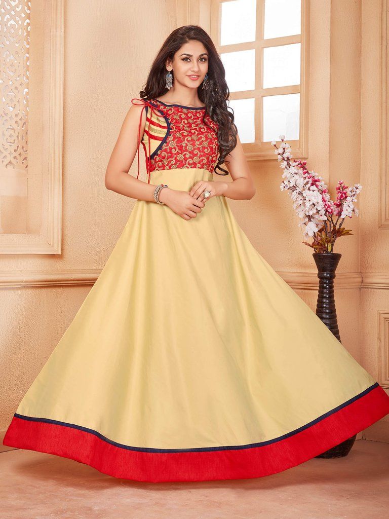 western frock style kurti