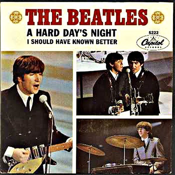 A Hard Day S Night Song Beatles Album Covers The Beatles Beatles Albums